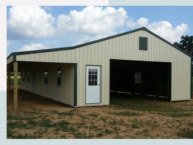 Строительство конюшен в Черемхово