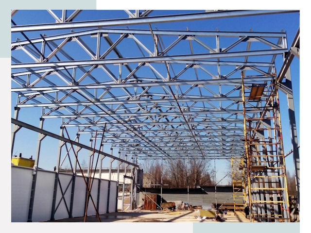 Строительство цехов в Черемхово от 626 руб. под ключ