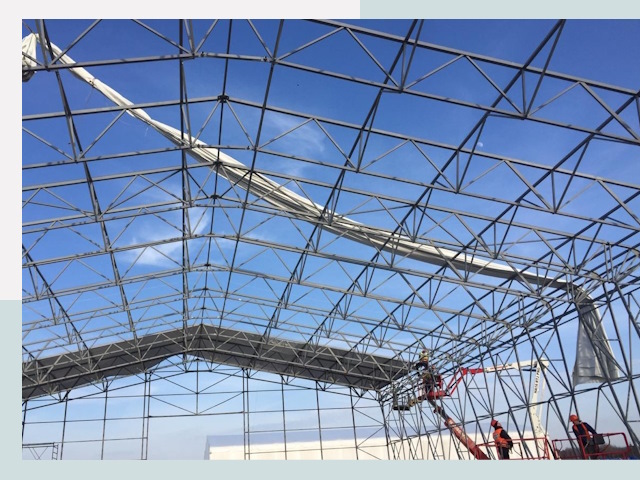 Шатровые ангары от 626 руб. в Черемхово и Иркутской области