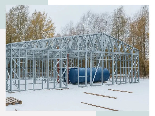 Металлические ангары в Черемхово