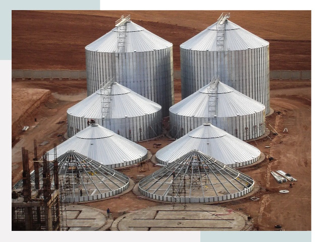 Строительство зерновых силосов в Черемхово