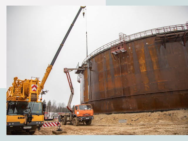 Монтаж резервуаров в Черемхово от 626 руб. за м³