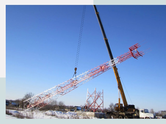 Строительство башен связи в Черемхово от 626 руб.