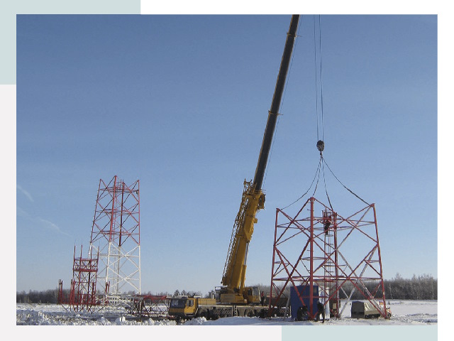 Монтаж вышек связи в Черемхово