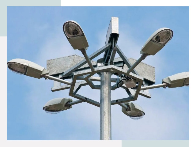 Монтаж осветительных мачт в Черемхово