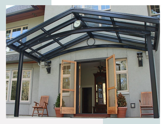 Козырьки металлические в Черемхово