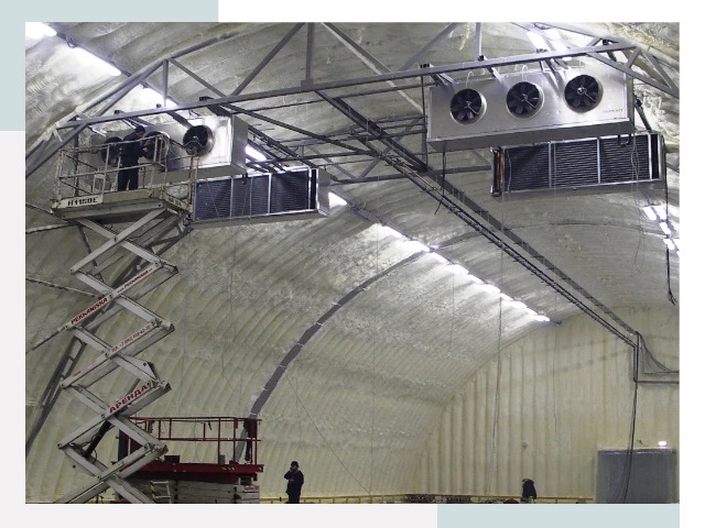 Оснащение ангаров в Черемхово