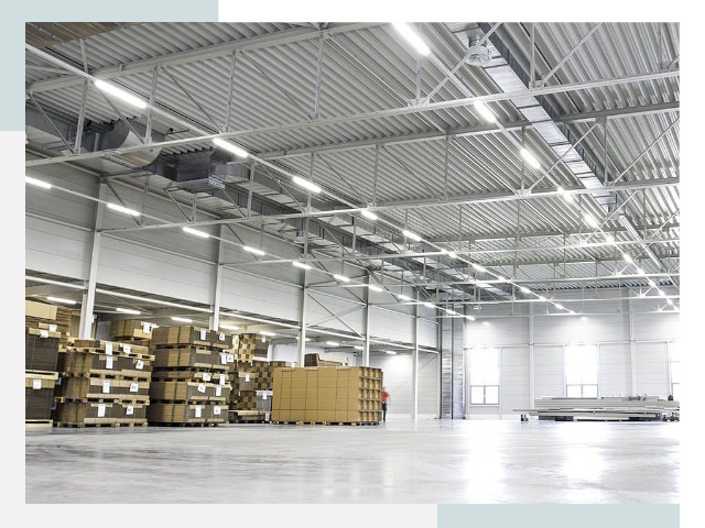 Освещение ангаров в Черемхово