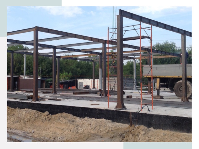 Фундамент для ангаров в Черемхово