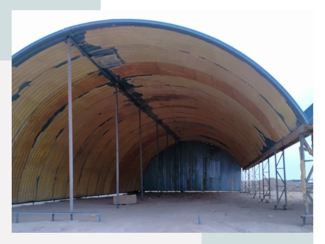 Реконструкция ангаров в Черемхово