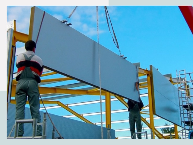 Монтаж сэндвич-панелей в Черемхово от 626 руб.