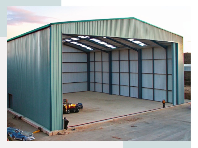 Строительство ангаров в Черемхово